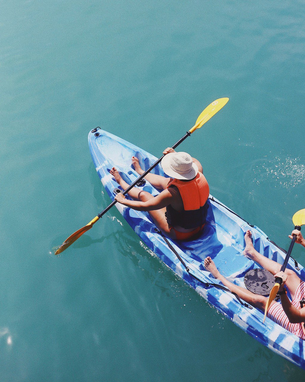 Non-motorized water sports